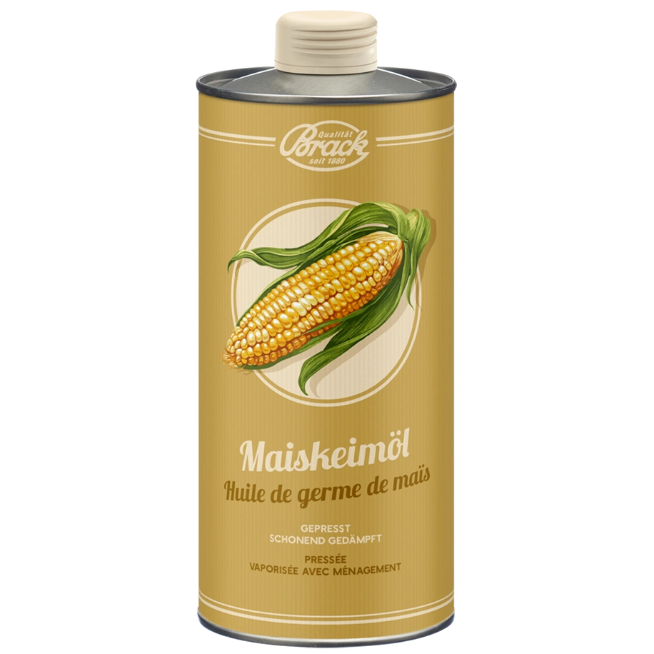 75cl Blechkanne Maiskeimöl von der Firma Alfred Brack AG