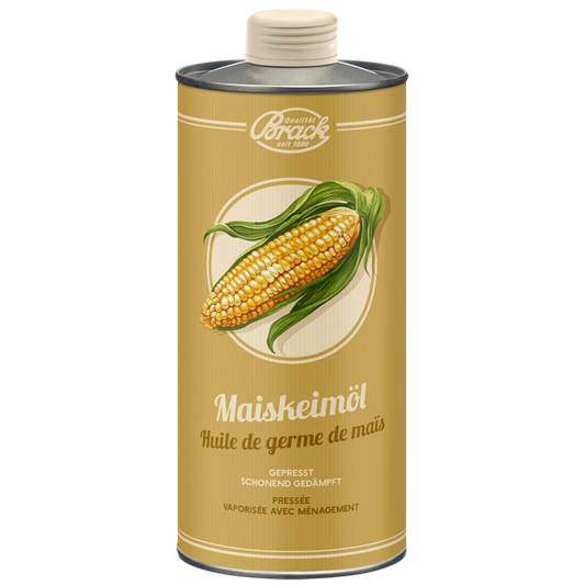 75cl Blechkanne Maiskeimöl von der Firma Alfred Brack AG