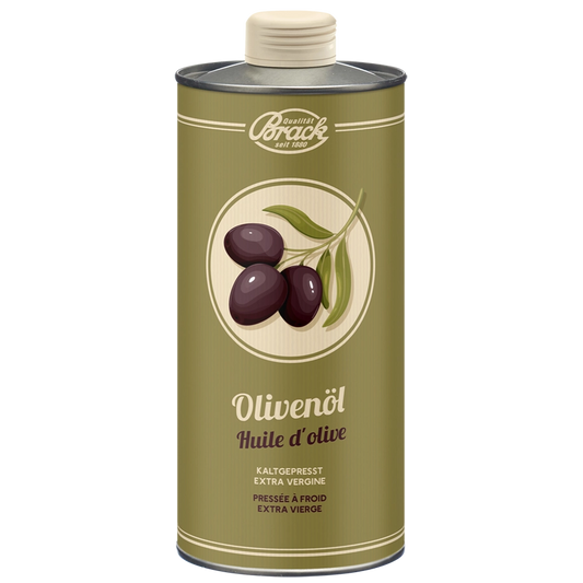 75cl Blechkanne Olivenöl von der Firma Alfred Brack AG